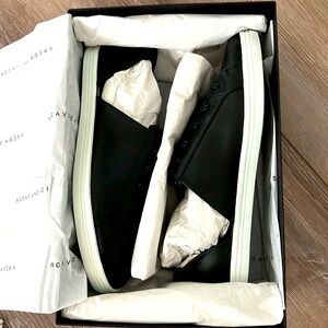 Freda Salvador Black Calf EDA D'ORSAY SNEAKER